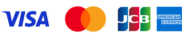 VISA / Mastercard / JCB / American Express