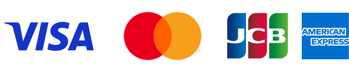 VISA / Mastercard / JCB / American Express