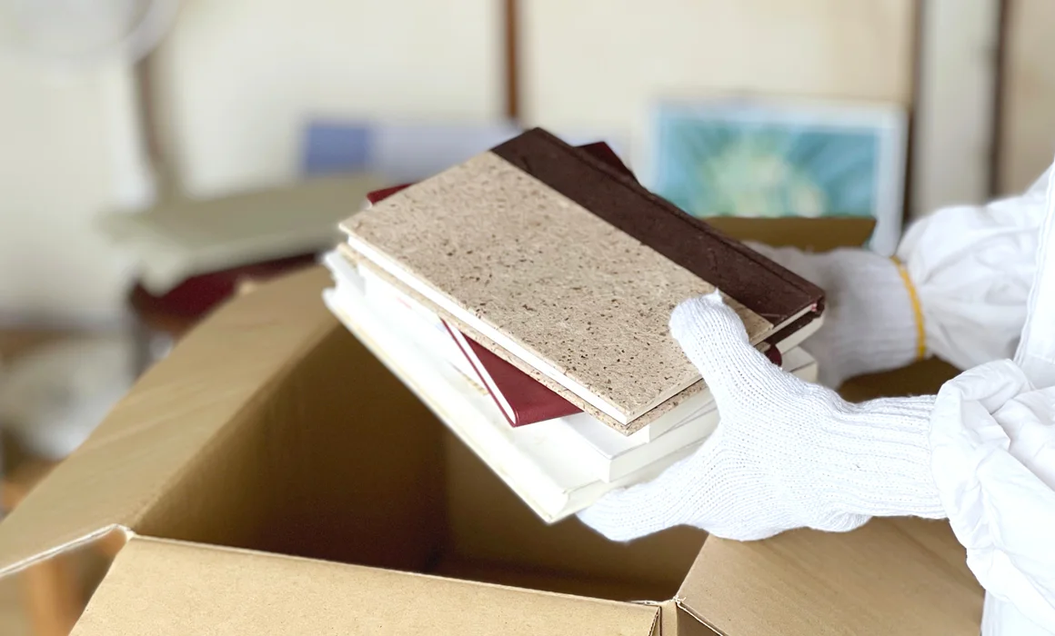 お品物の丁寧な仕分け・整理
